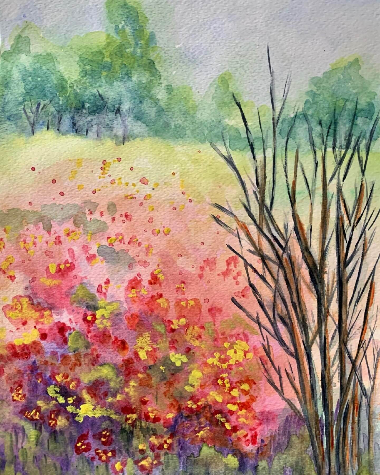 Flower Field - ORIGINAL