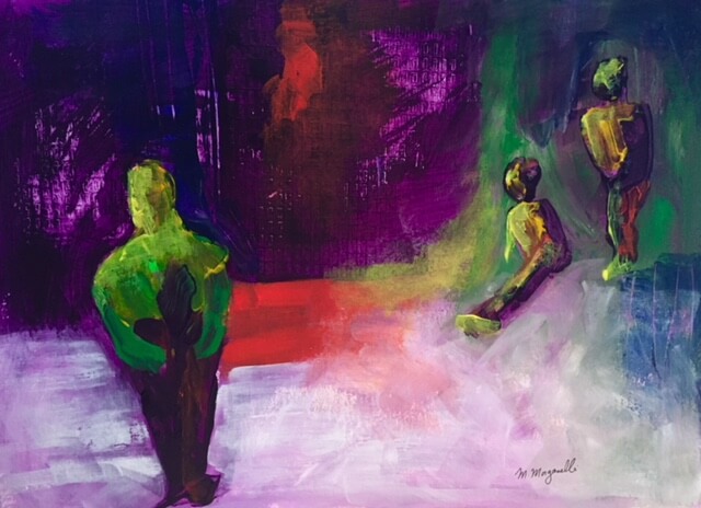 Abstract - Figurative "Play Time" - ORIGINAL