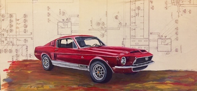 Engineered to Perfection - 1968 Musstang Shelby - ORIGINAL