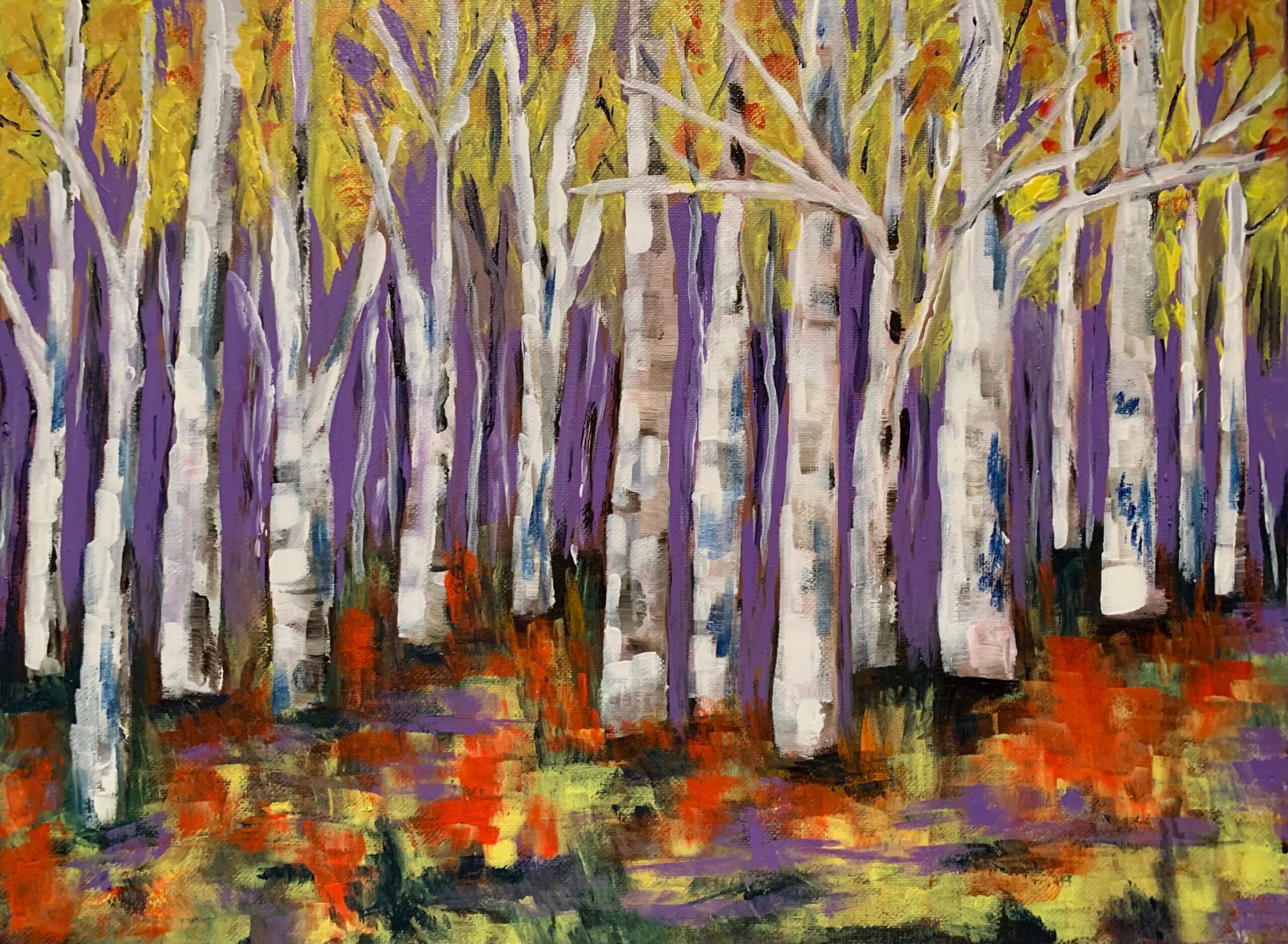 Birch Forest - ORIGINAL