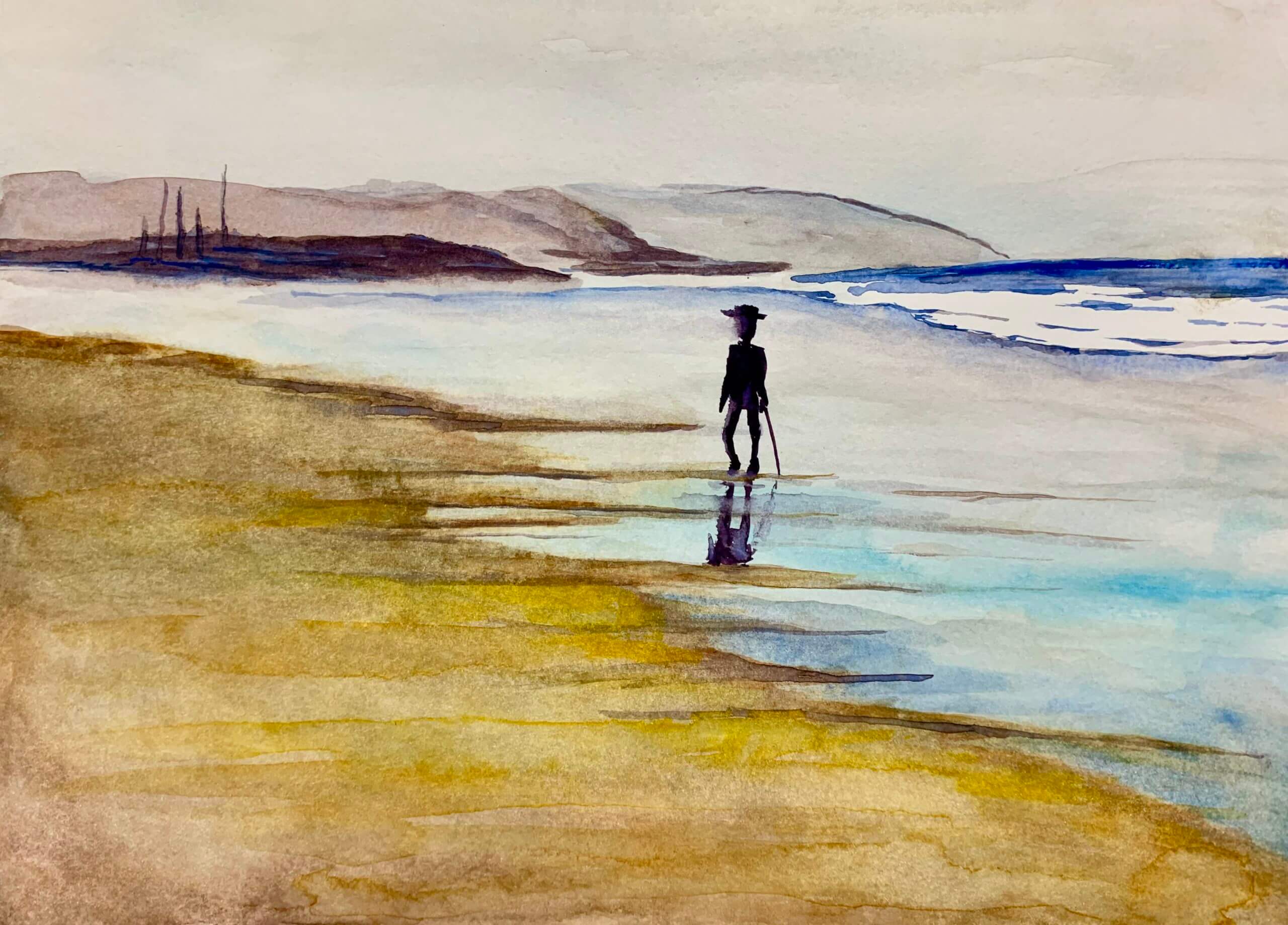 Beach Stroll- ORIGINAL