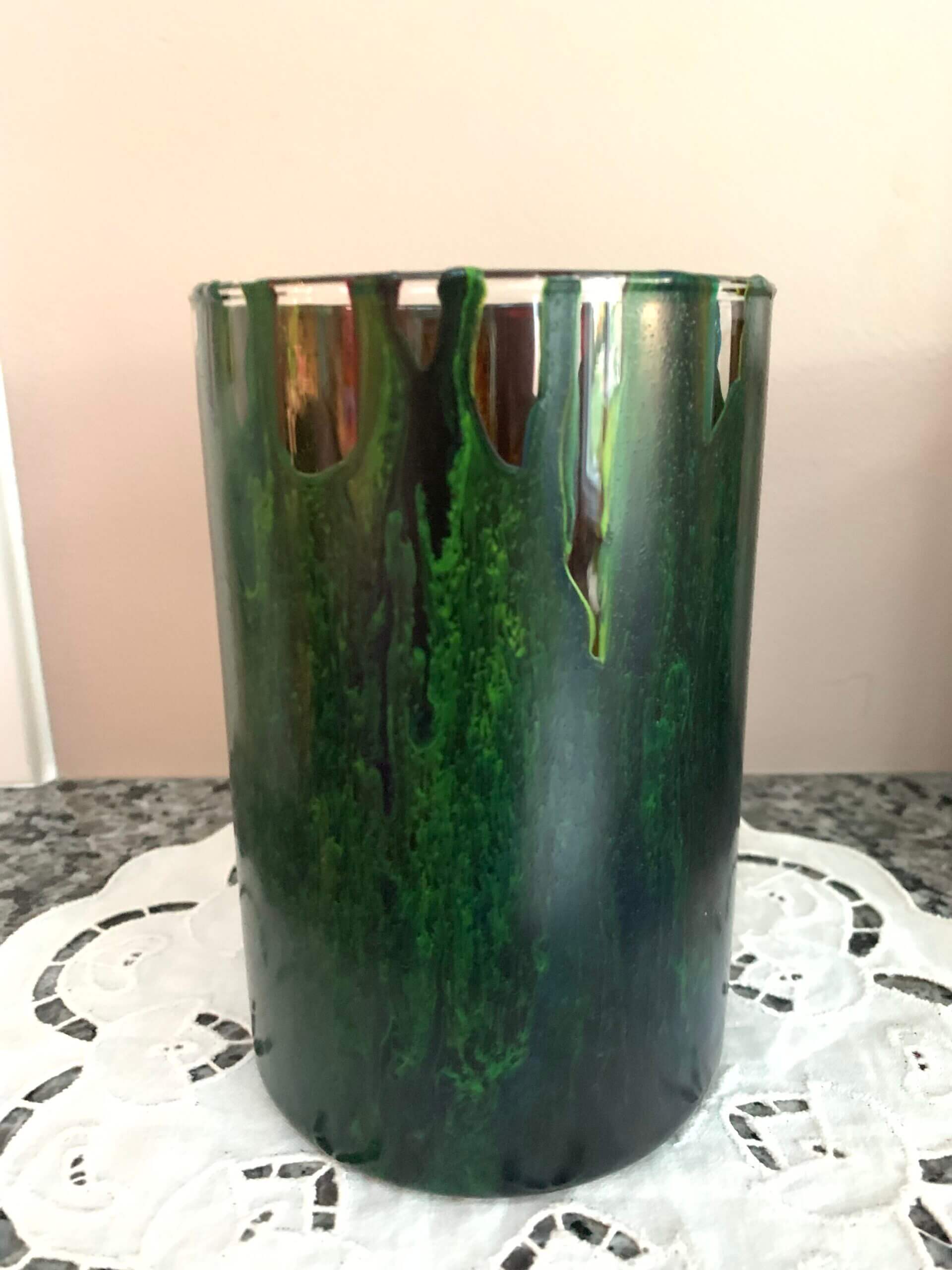 Glass Vase - short round