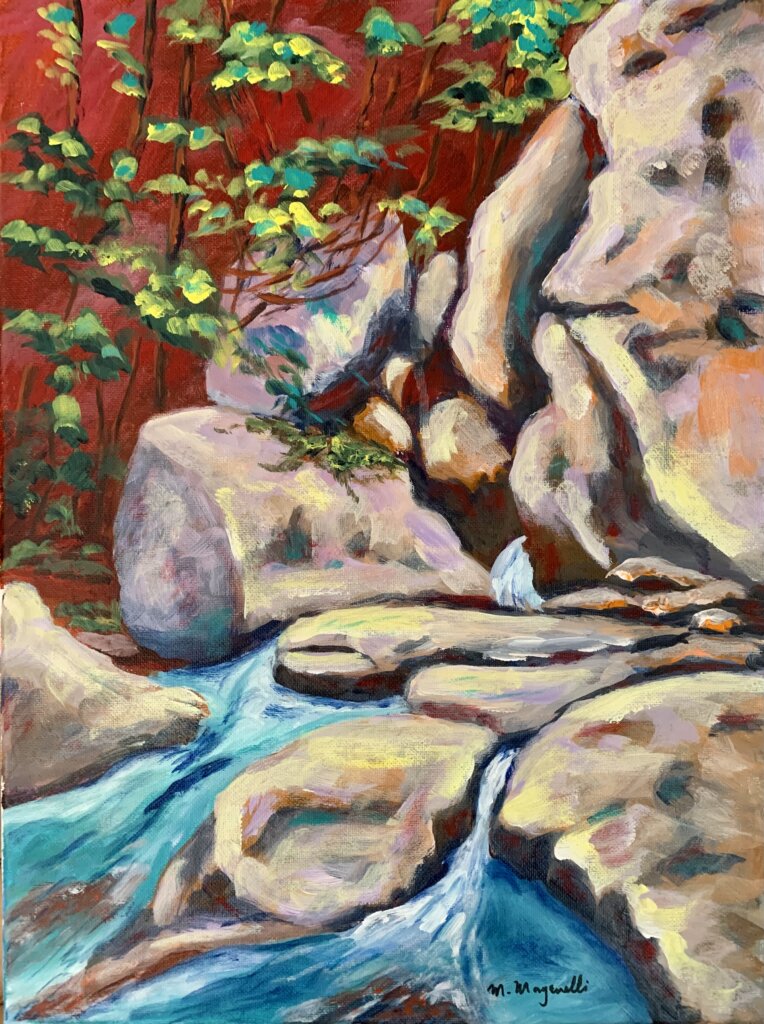 Rock Waterfall- ORIGINAL