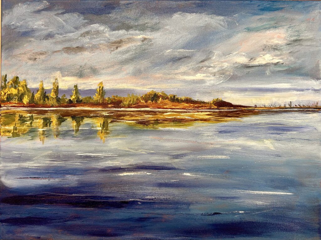 Beach Reflection- ORIGINAL